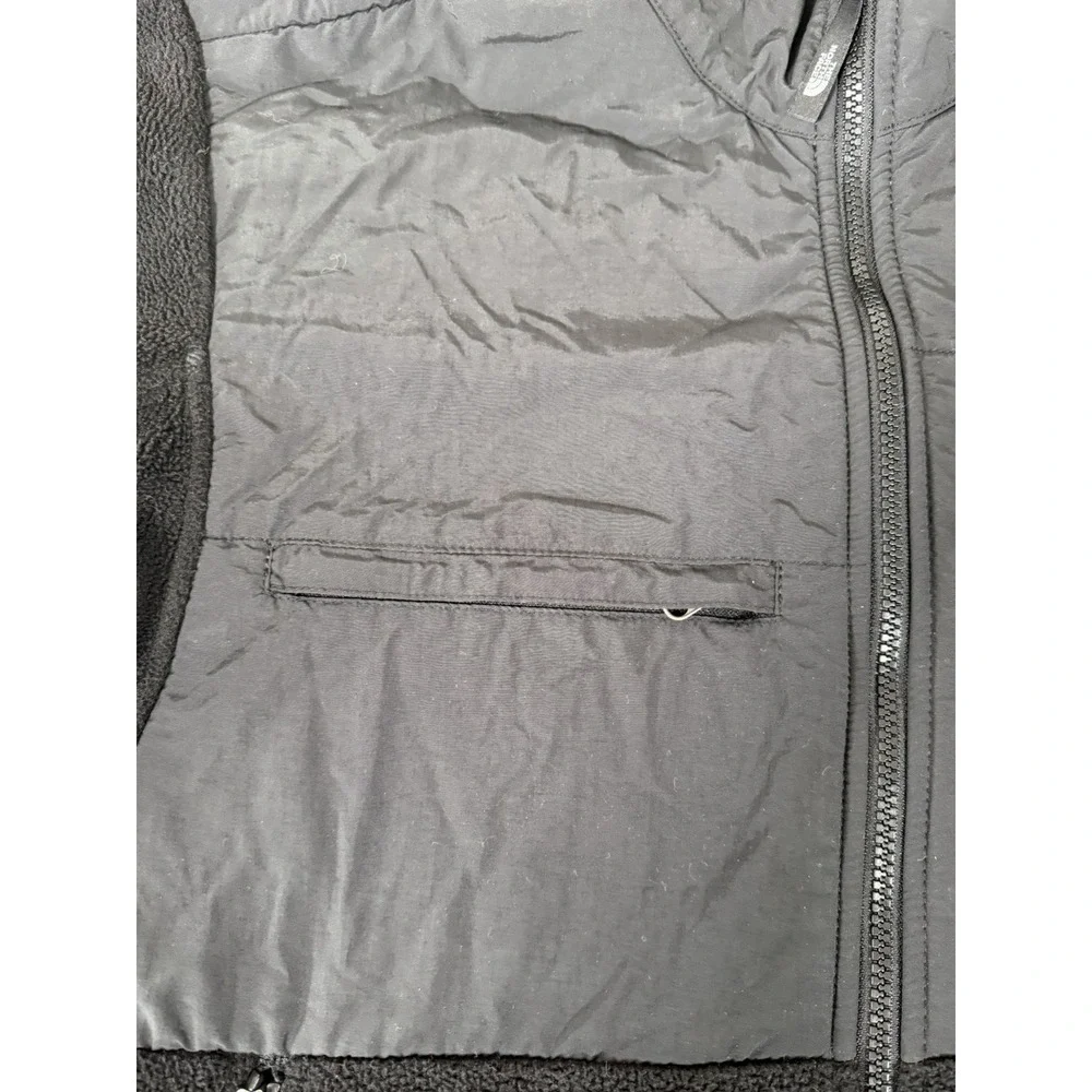 Vintage‎ The North Face Denali Jacket Mens Medium Black Polartec Fleece Full Zip